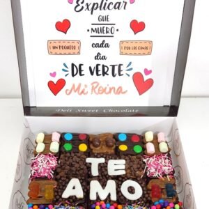 Brownie Cuadrado con Frase