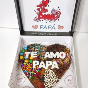 Brownie Corazon con Frase