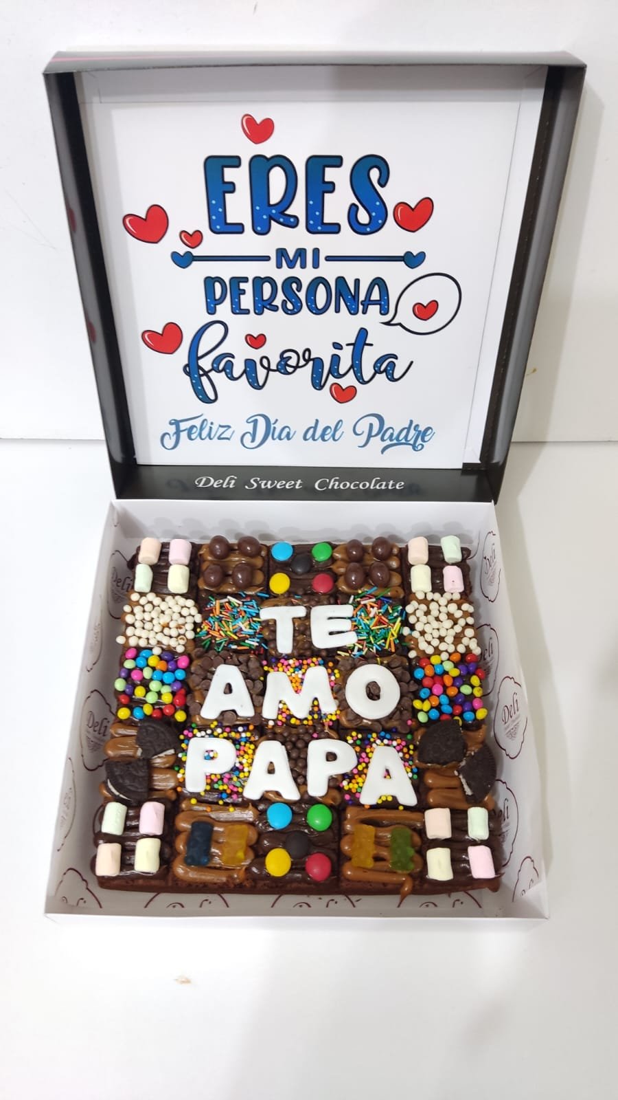 Brownie Cuadrado con Frase