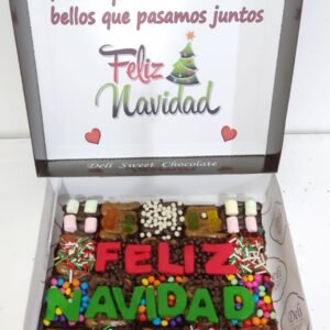 Brownie Cuadrado con Frase