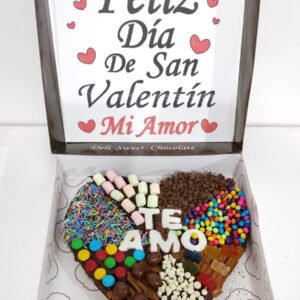 Brownie Corazon con Frase