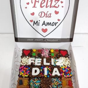 Brownie Cuadrado con Frase