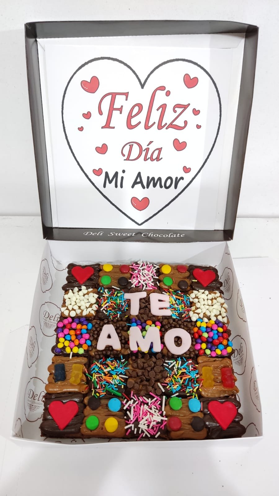 Brownie Cuadrado con Frase - Image 2